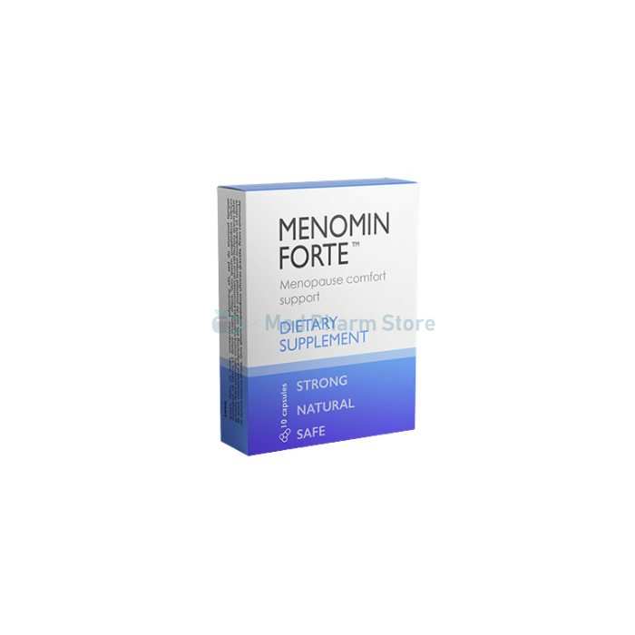 Menomin Forte - capsule pentru ameliorarea simptomelor menopauzei in Bucuresti