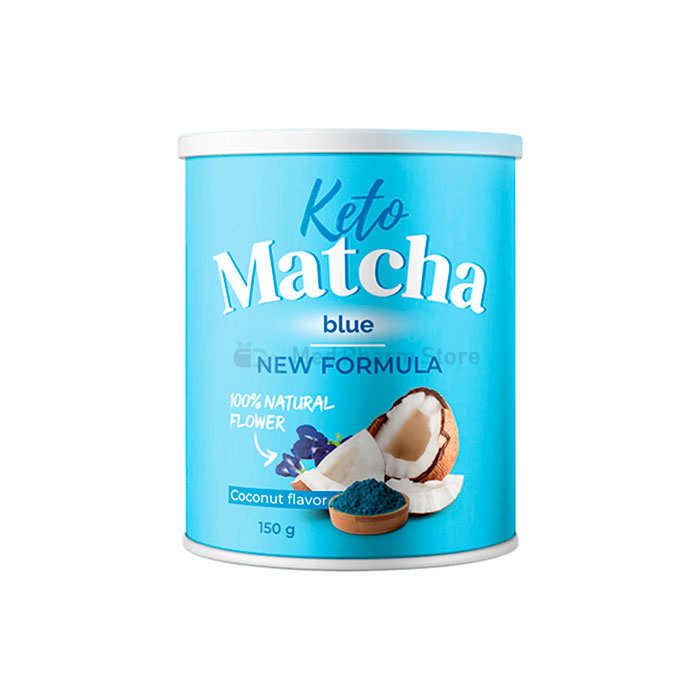 Keto Matcha Blue - bioaktív fogyókúrás koktél Magyarországon
